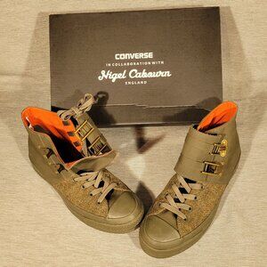 Converse X Nigel Cabourn Chuck Taylor Cameraman Shoes, Size 10